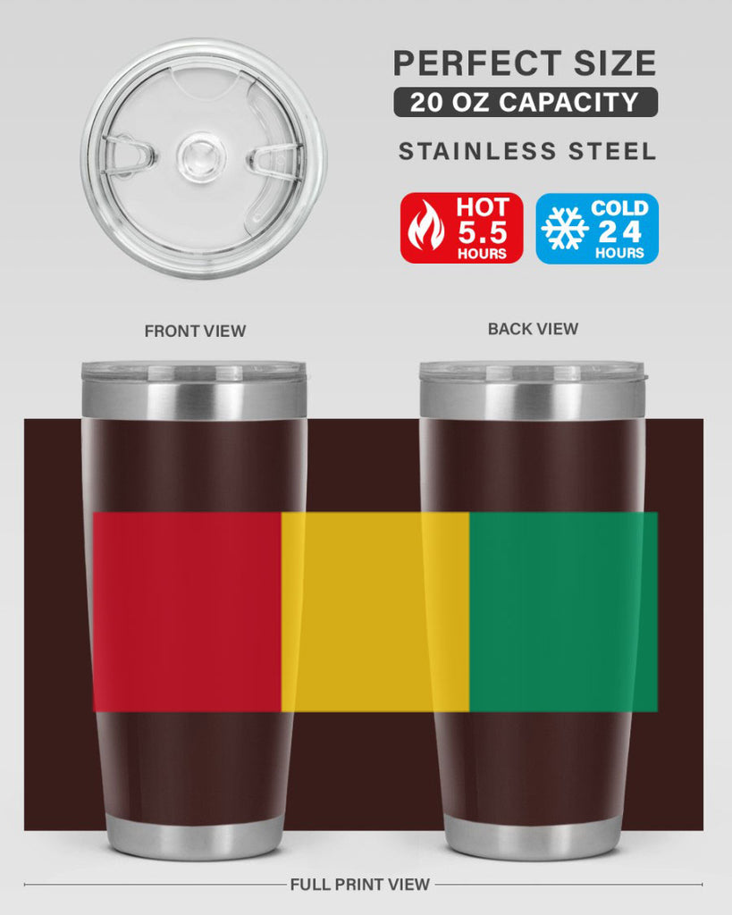 Guinea 127#- world flags- Tumbler