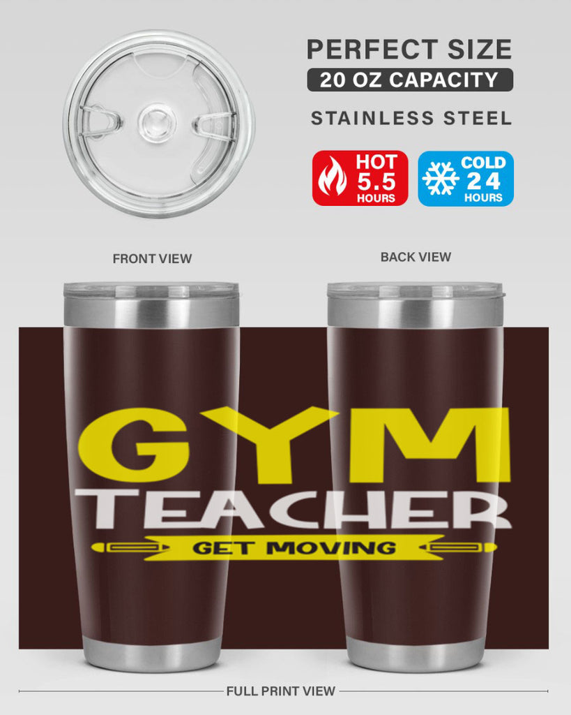 Gym Teacher get Moving Style 116#- teacher- tumbler