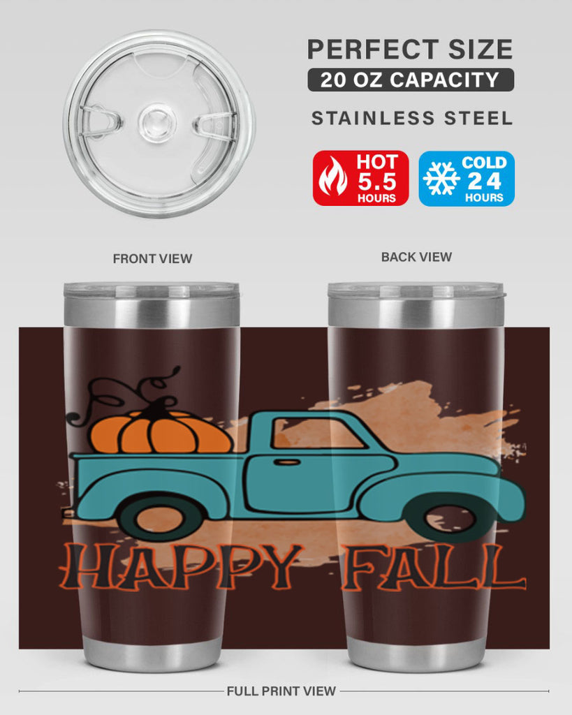 Happy Fall 220#- fall- Tumbler