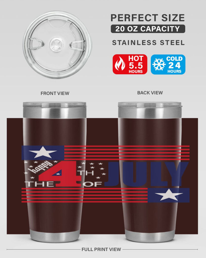 Happy th july Style 100#- Fourt Of July- Tumbler