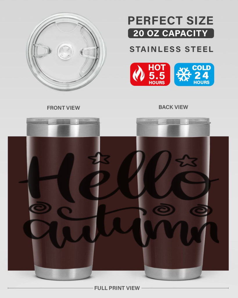 Hello Autumn 270#- fall- Tumbler
