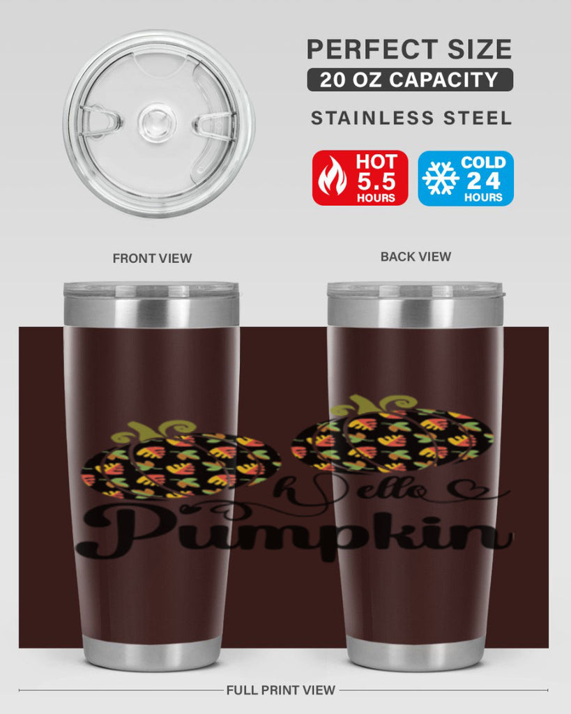 Hellopumpkin 300#- fall- Tumbler