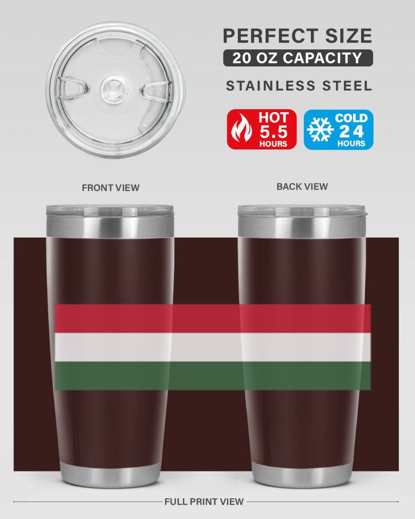 Hungary 123#- world flags- Tumbler