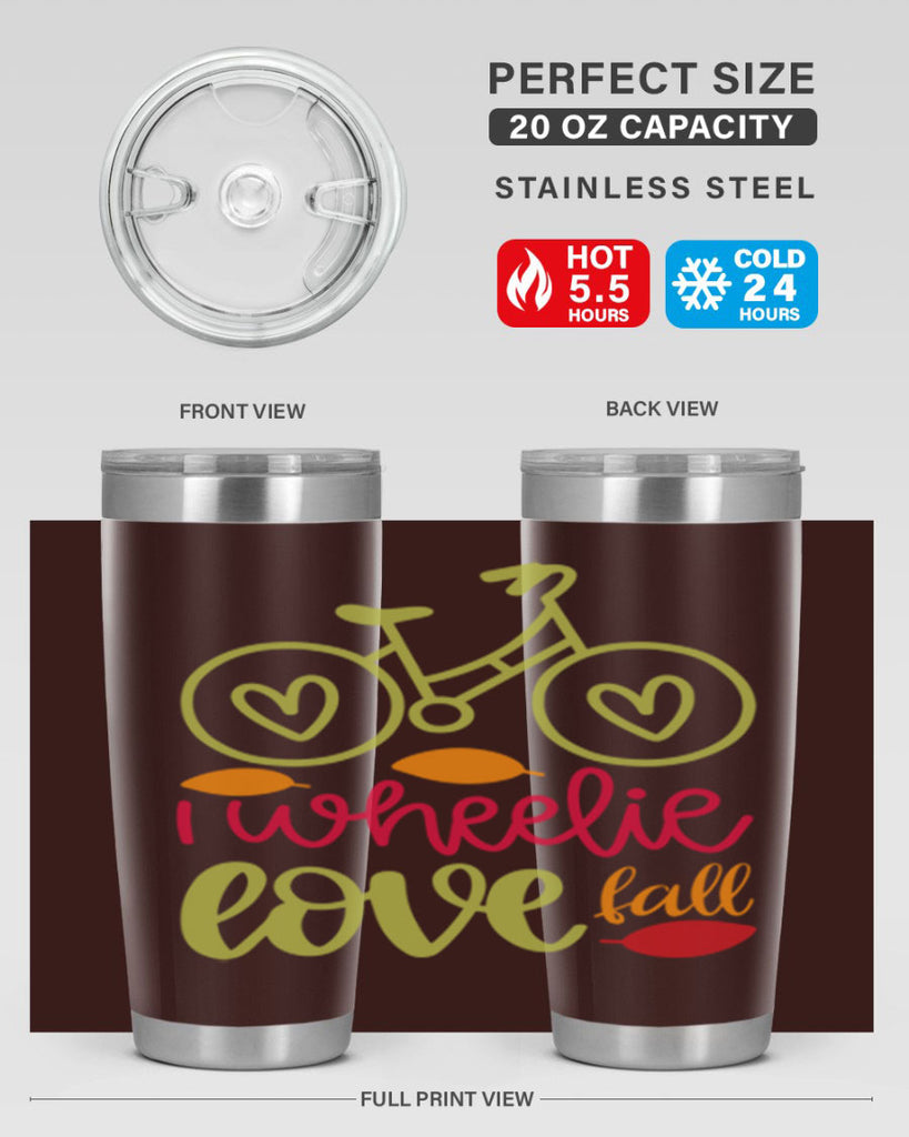 I Wheelie Love Fall 342#- fall- Tumbler