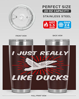 I just really like ducks Style 50#- duck- Tumbler