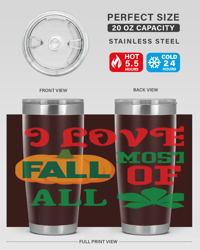 ILOVEFALLMOSTof 346#- fall- Tumbler