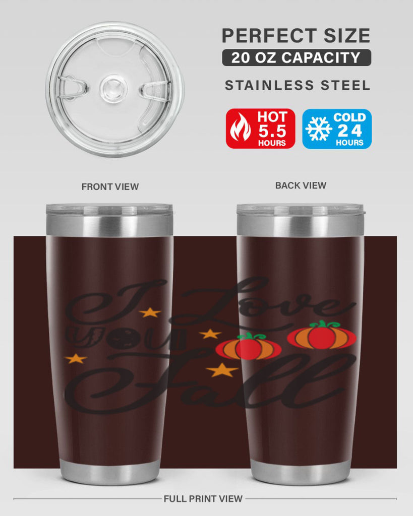 Iloveyoufall 350#- fall- Tumbler