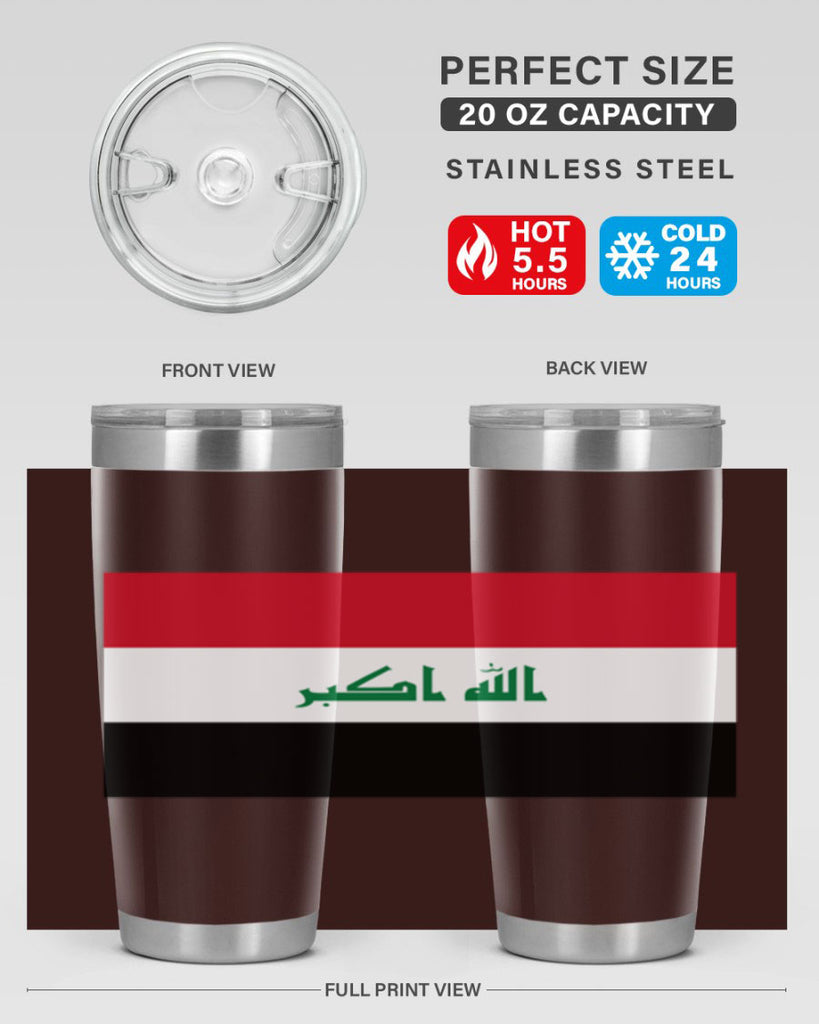 Iraq 118#- world flags- Tumbler