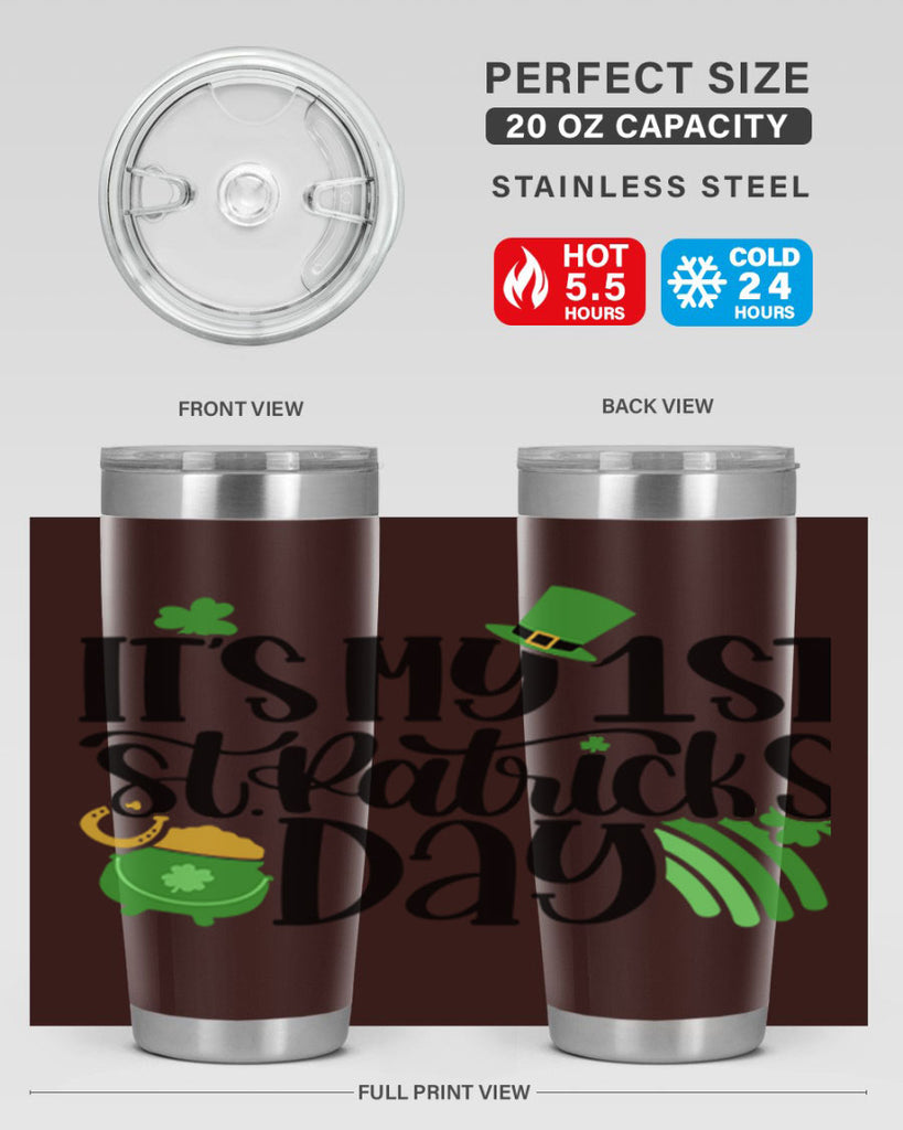 Its My st St Patricks Day Style 76#- St Patricks Day- Tumbler