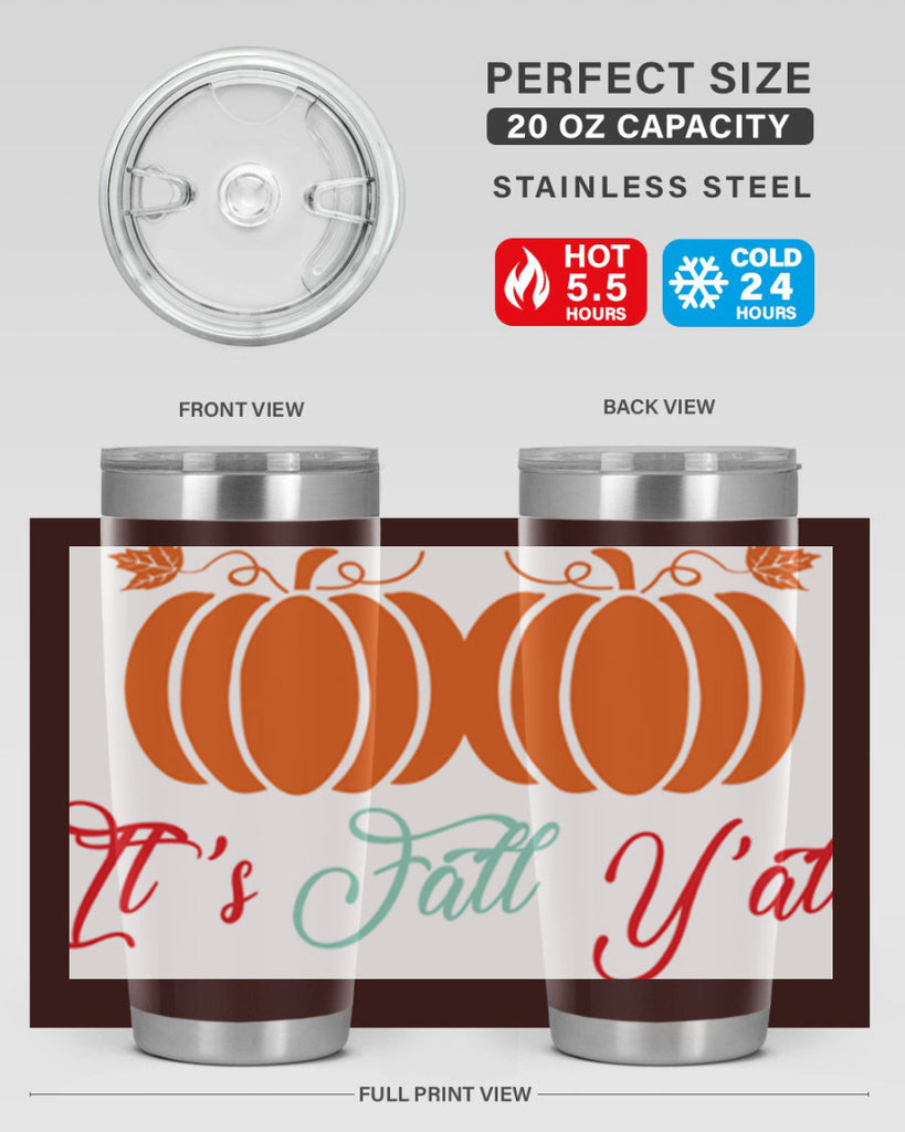 ItsFallYalldesign 379#- fall- Tumbler