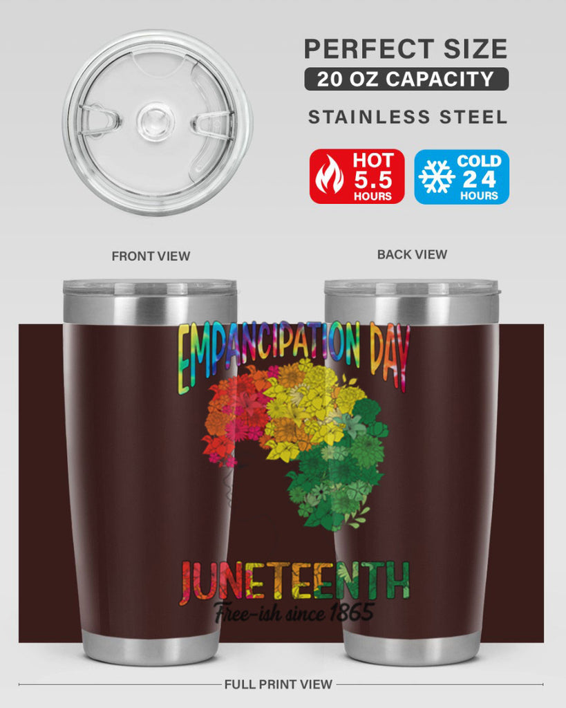 Juneteenth Freedom Day African 1865 Png 28#- Juneteenth- tumbler