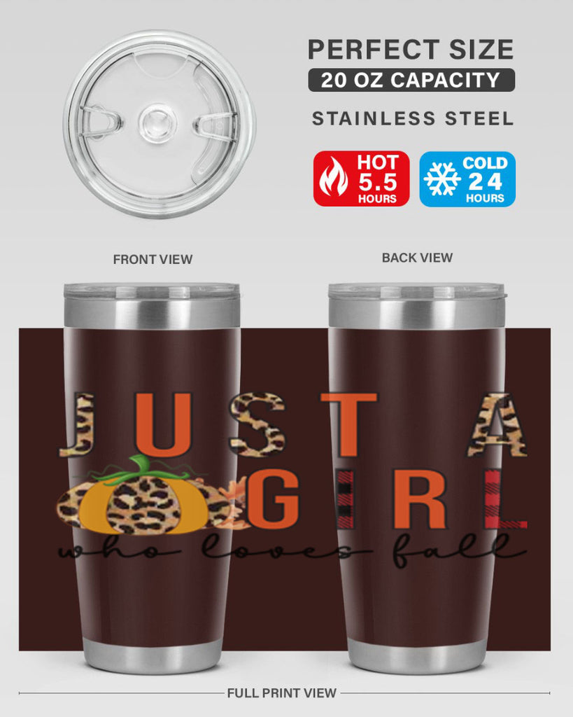 Just a Girl Who Loves Fall 382#- fall- Tumbler