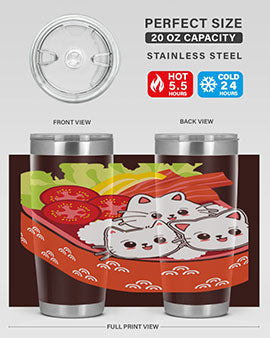 Kawaii Cat Boxed Lunch Anime Anime 266#- anime- Tumbler