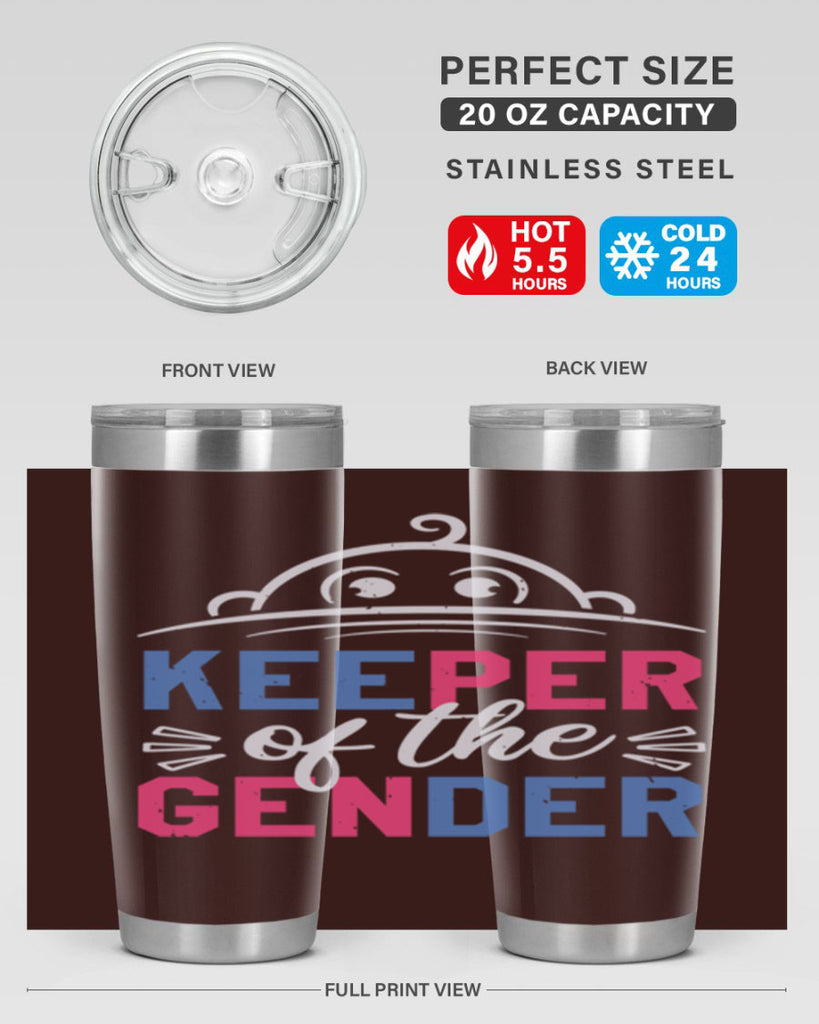 Keeper of the gender Style 31#- baby shower- tumbler