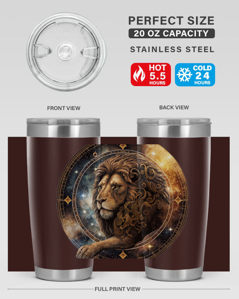 Leo 277#- zodiac- Tumbler