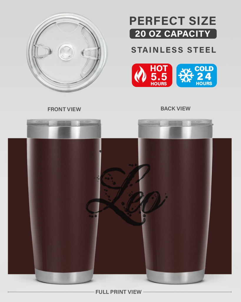 Leo 287#- zodiac- Tumbler