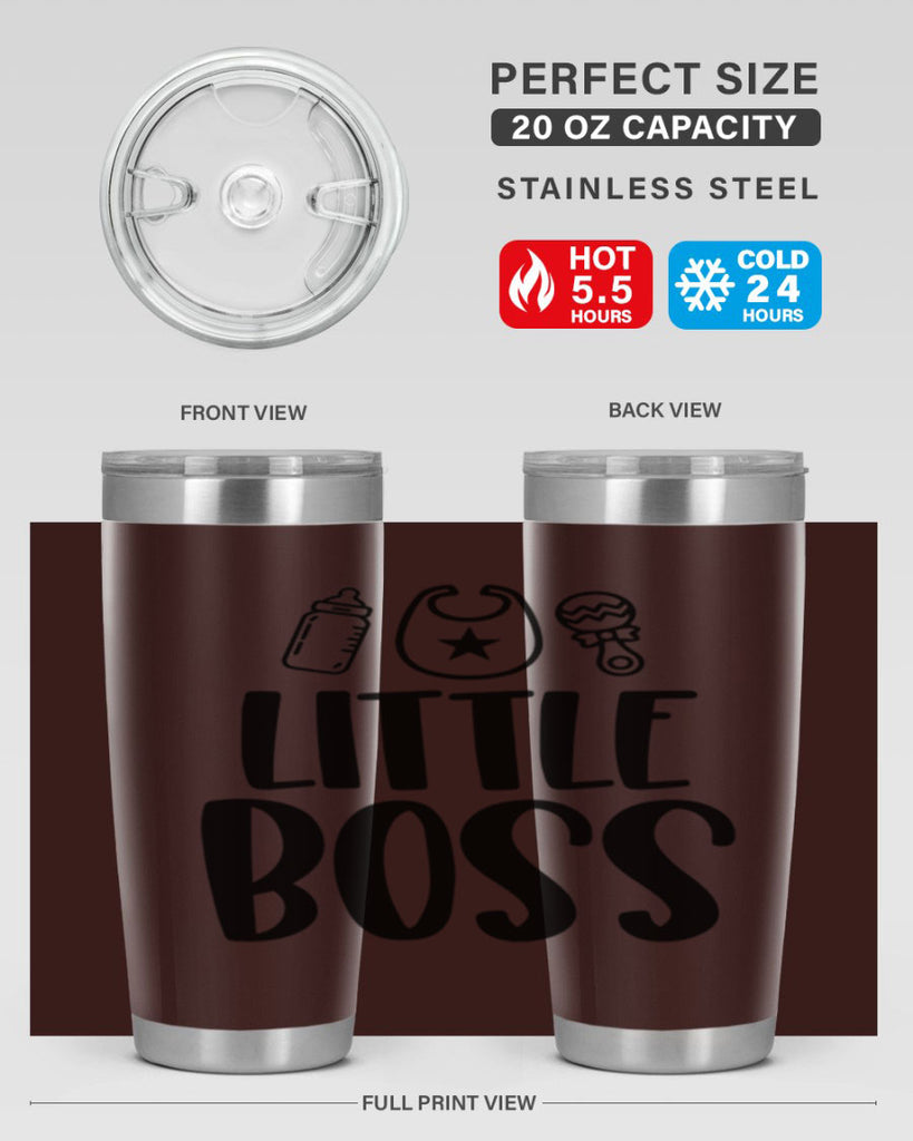 Little Boss Style 66#- baby- tumbler