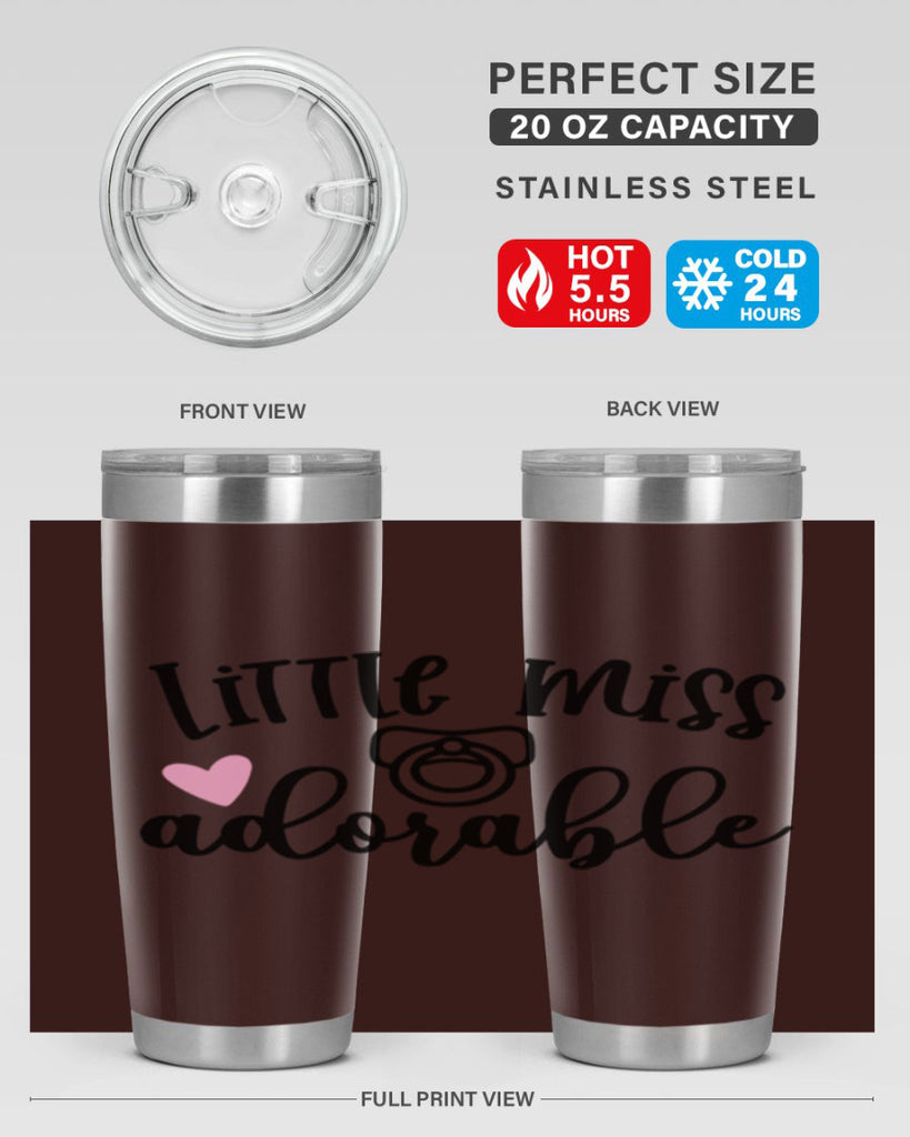Little Miss Adorable Style 59#- baby- tumbler