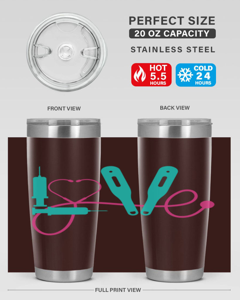Love Style Style 135#- nurse- tumbler