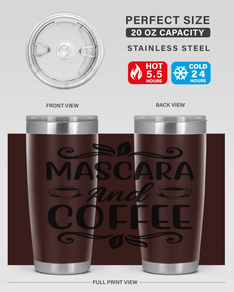 Mascara and Coffee 119#- fashion- Cotton Tank