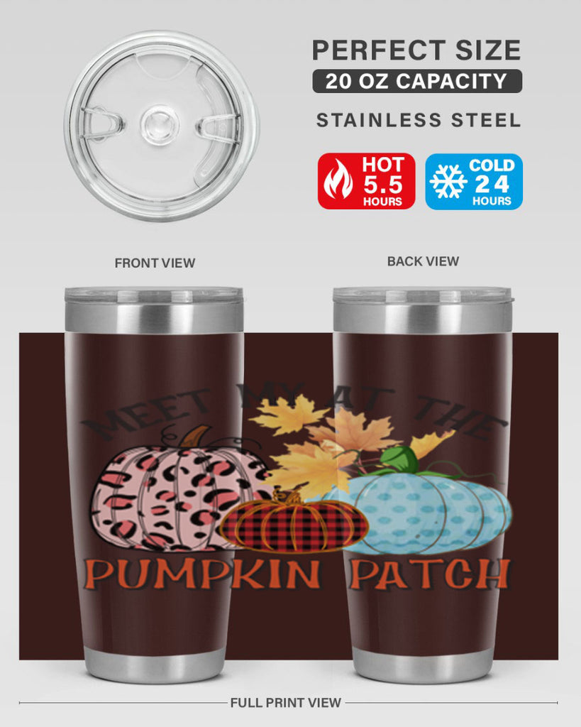Meet My at the Pumpkin Patch 425#- fall- Tumbler