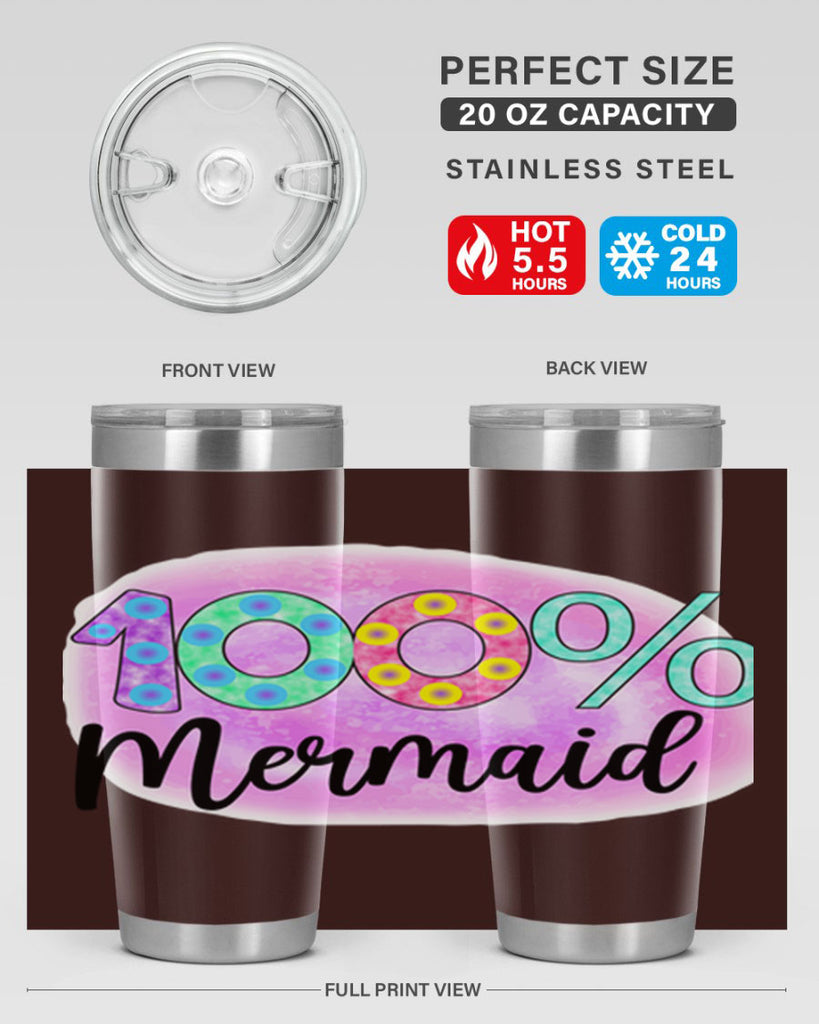 Mermaid 1#- mermaid- Tumbler