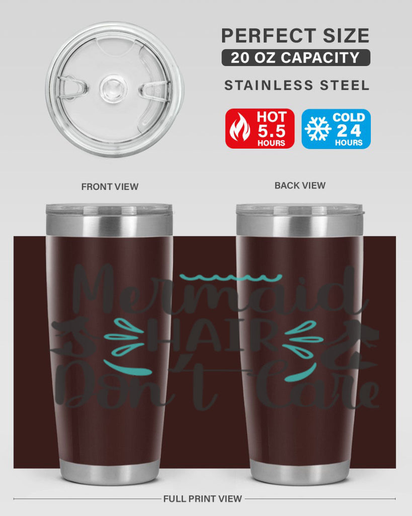 Mermaid Hair Don’t Care 359#- mermaid- Tumbler