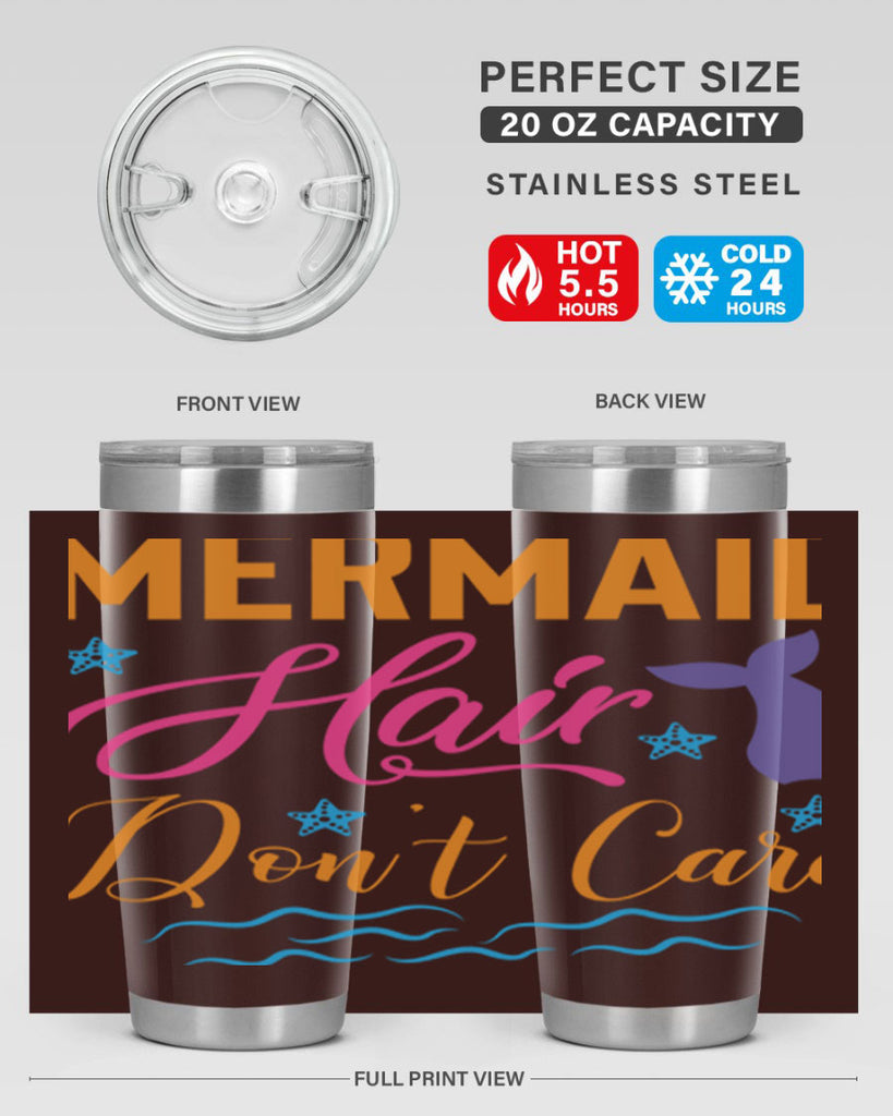 Mermaid hair dont care 414#- mermaid- Tumbler