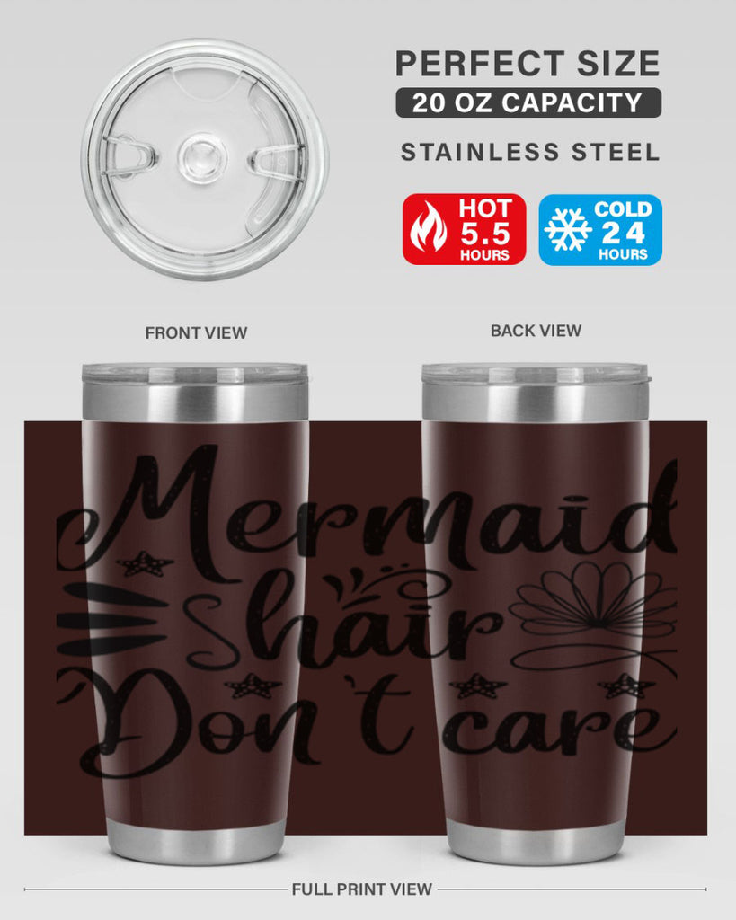 Mermaid hair dont care 415#- mermaid- Tumbler