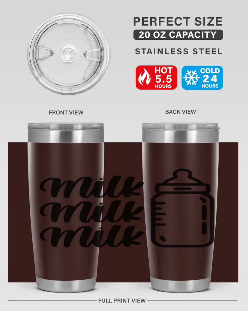 Milk Milk Milk Style 48#- baby- tumbler