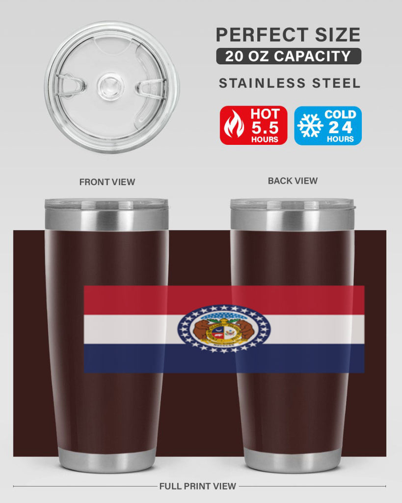 MissouriMissouri 27#- Us Flags- Tumbler