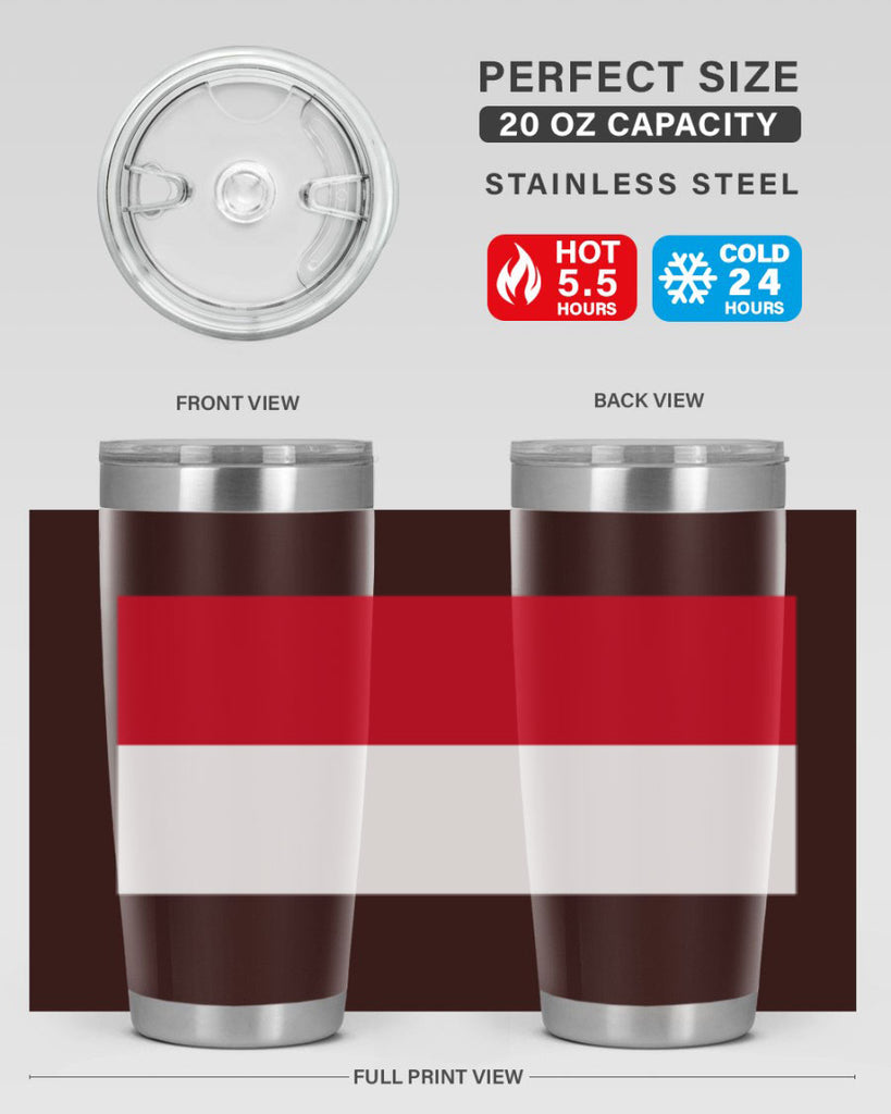 Monaco 84#- world flags- Tumbler