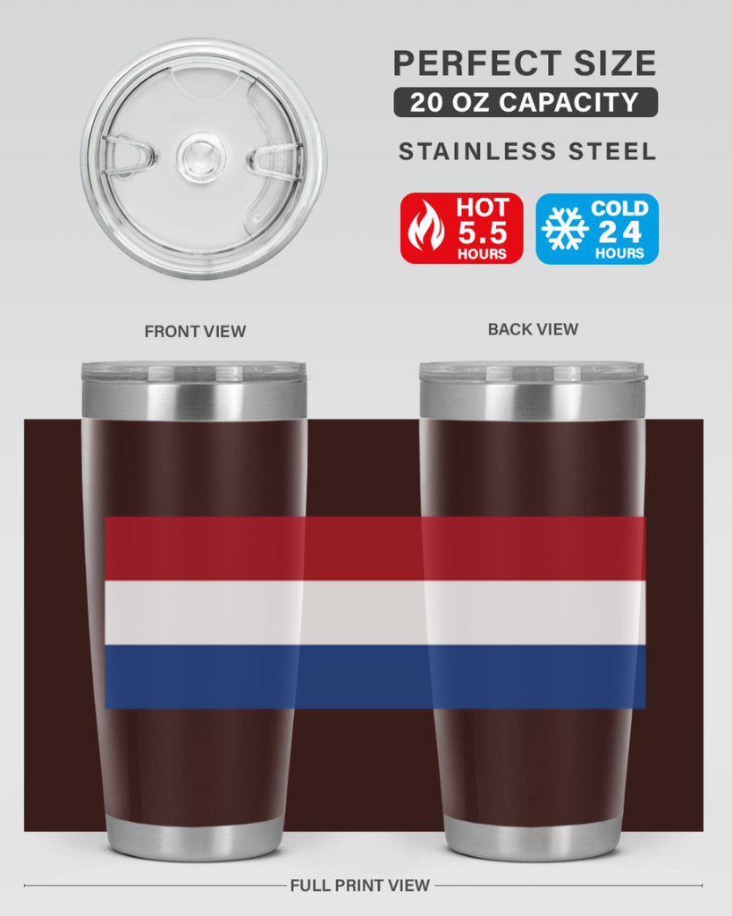 Netherlands 75#- world flags- Tumbler