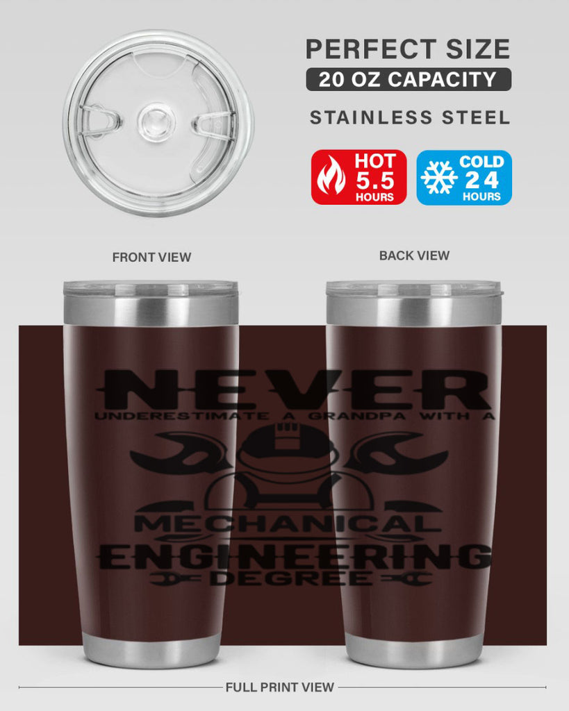 Never Style 8#- engineer- tumbler