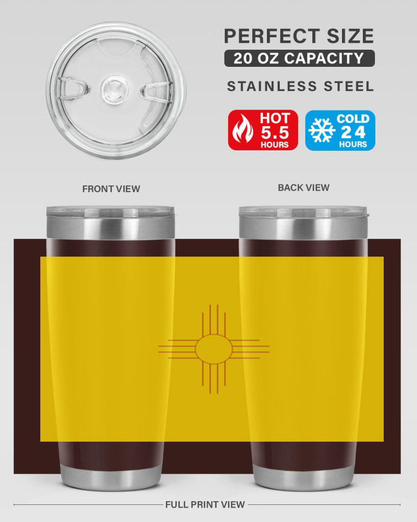 New Mexico 21#- Us Flags- Tumbler