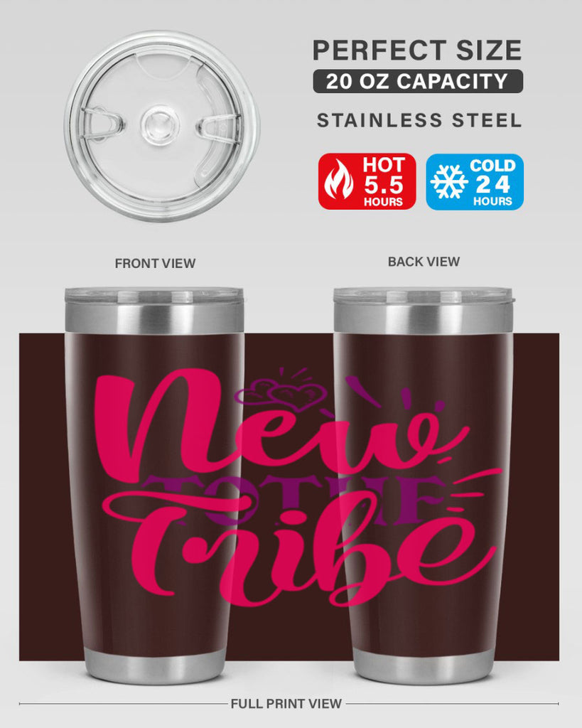 New To the Tribe Style 214#- baby- tumbler