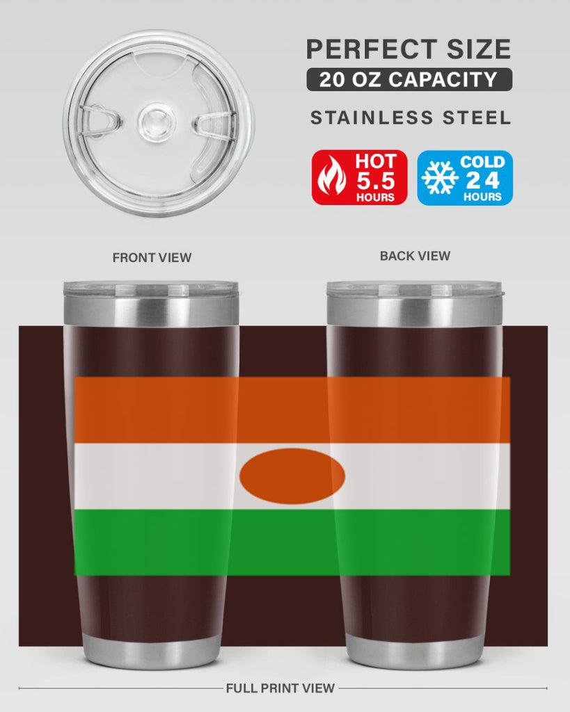 Niger 72#- world flags- Tumbler