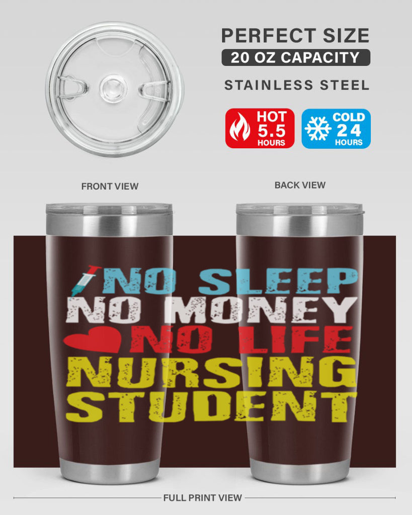 No Sleep Style 290#- nurse- tumbler