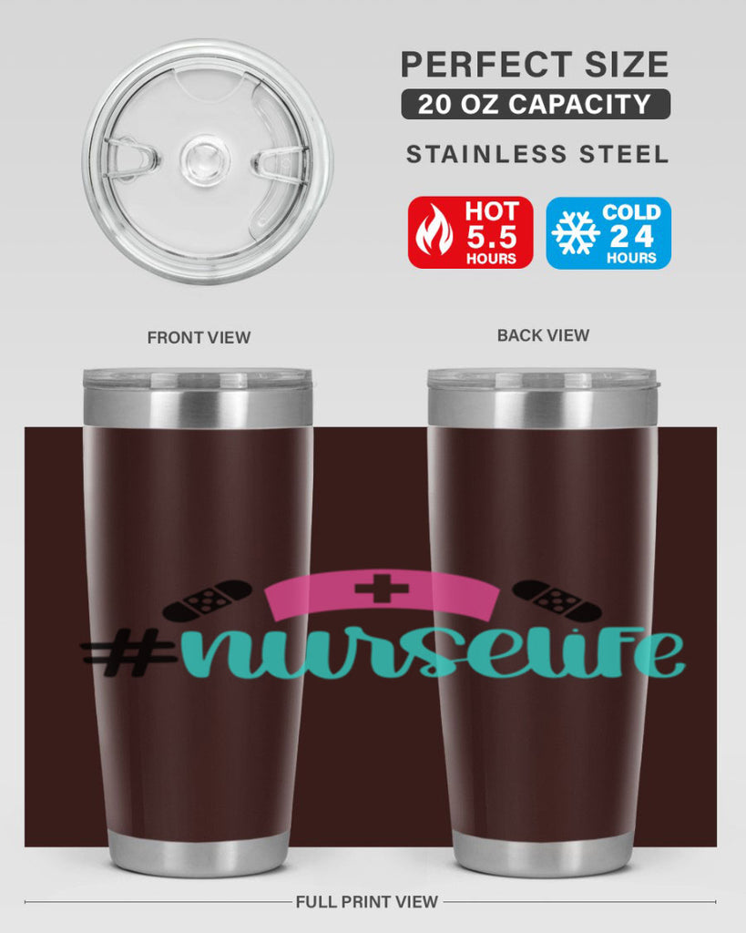 Nurse Life Style Style 107#- nurse- tumbler