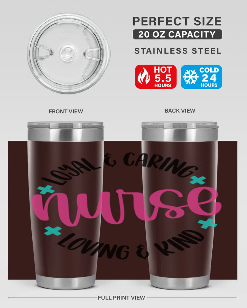 Nurse Loyal Caring Style Style 104#- nurse- tumbler