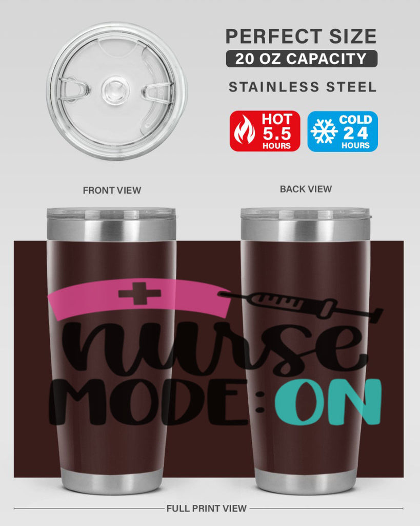 Nurse Mode ON Style Style 102#- nurse- tumbler