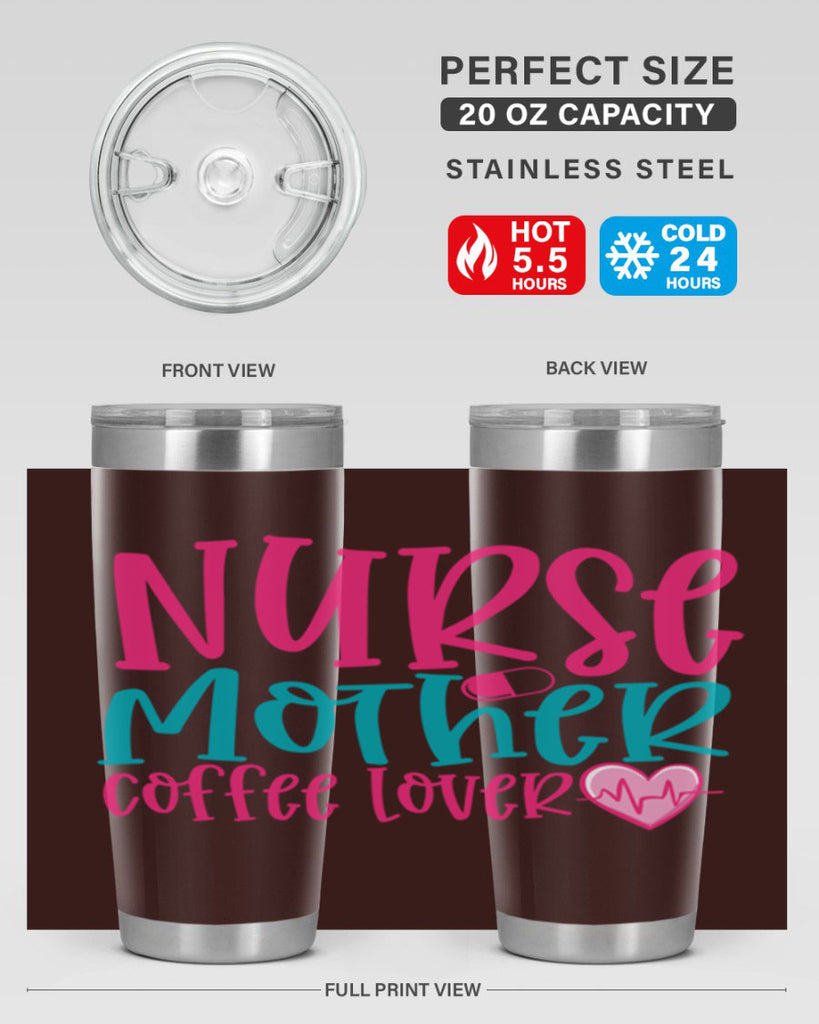 Nurse Mother Coffee Lover Style Style 99#- nurse- tumbler
