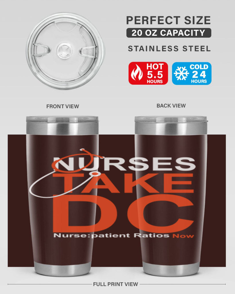 Nurse Take DC Style 336#- nurse- tumbler