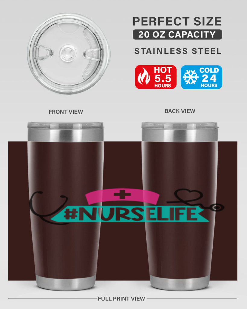 Nurselife Style Style 92#- nurse- tumbler