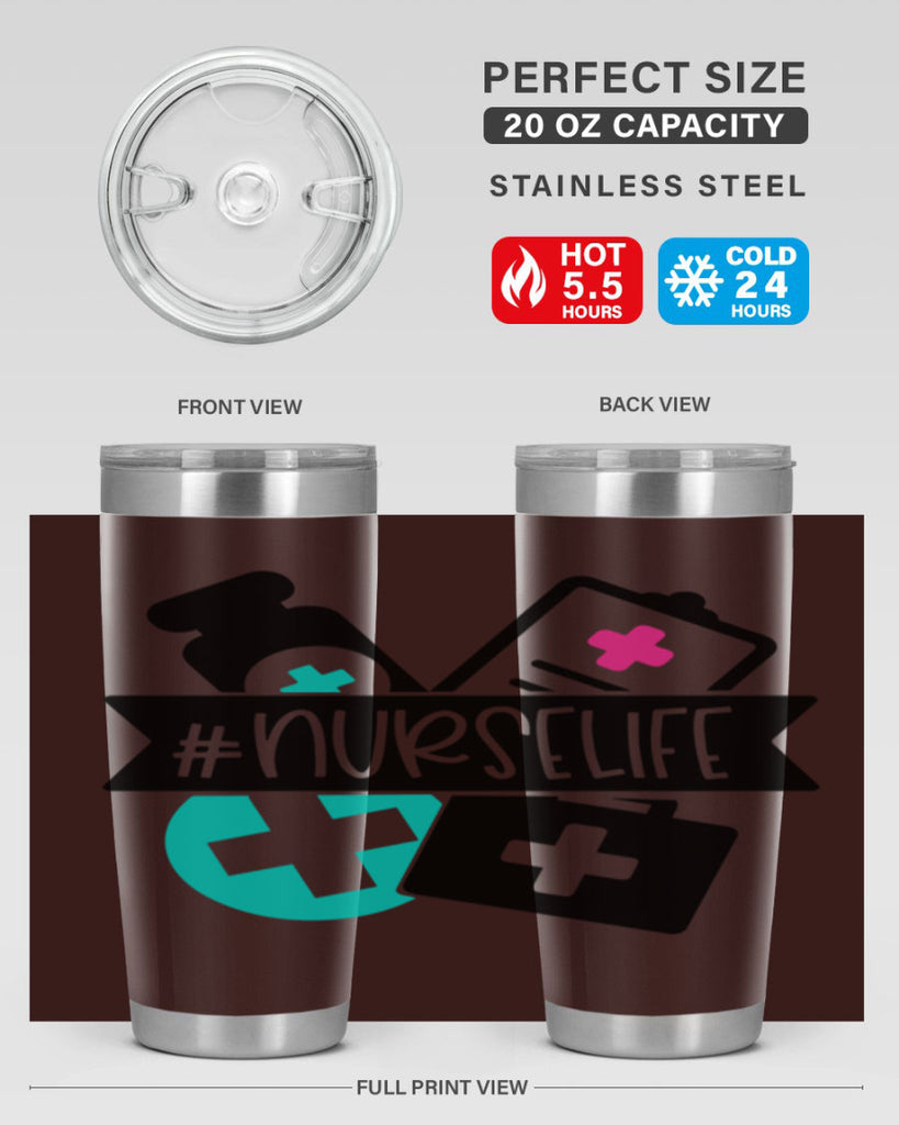 Nurselife Style Style 93#- nurse- tumbler