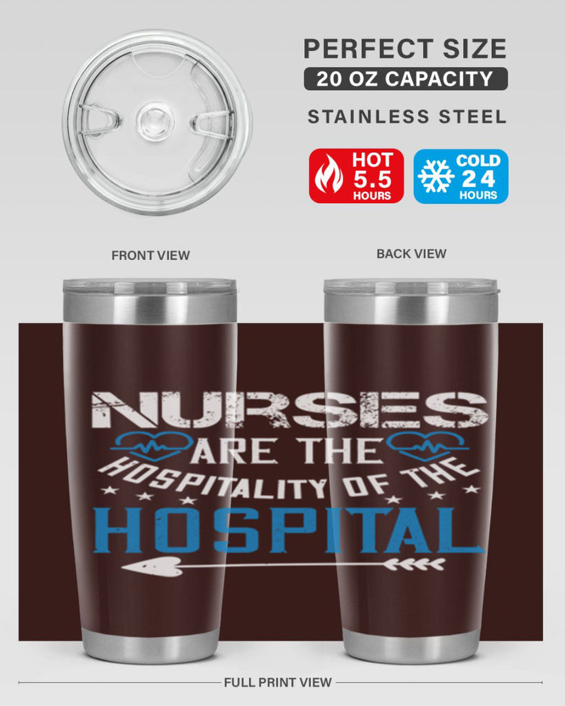 Nurses are the hospitality of the hospital Style 284#- nurse- tumbler
