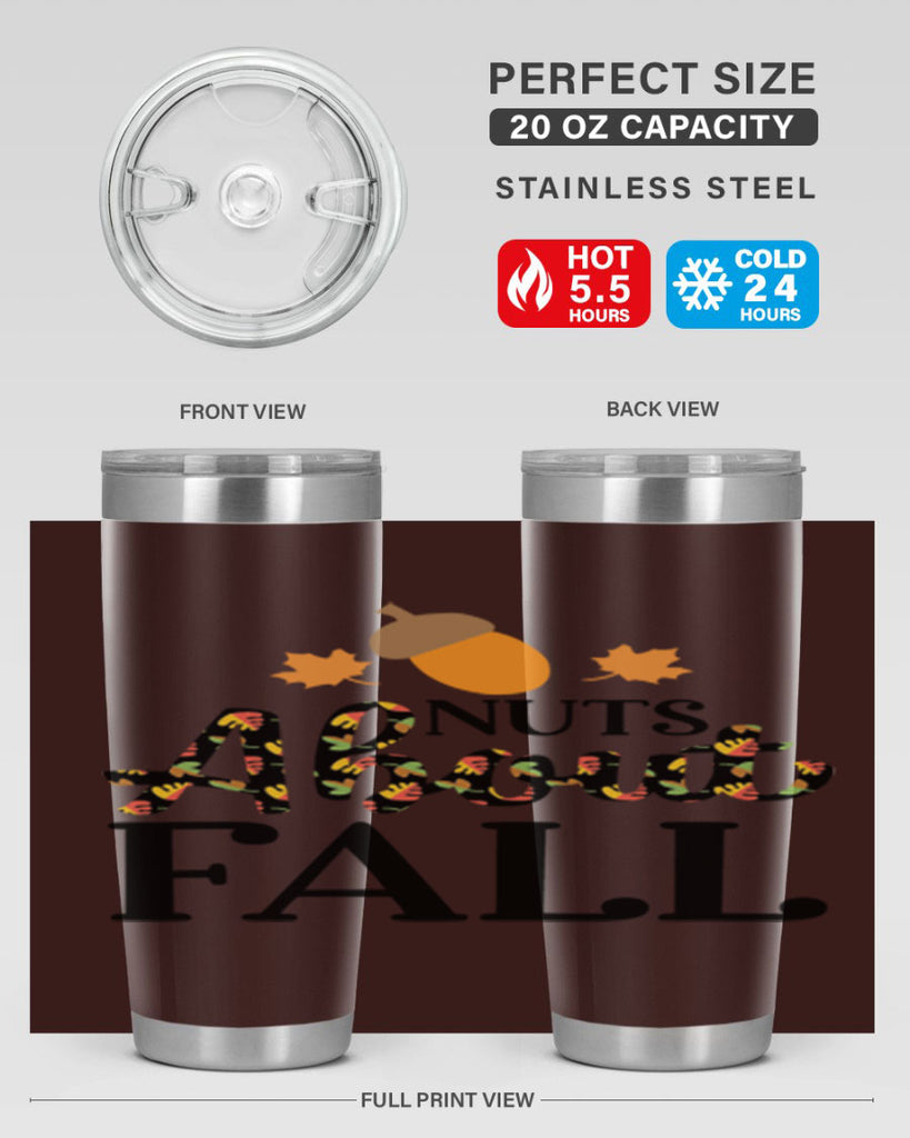 Nutsaboutfall 447#- fall- Tumbler