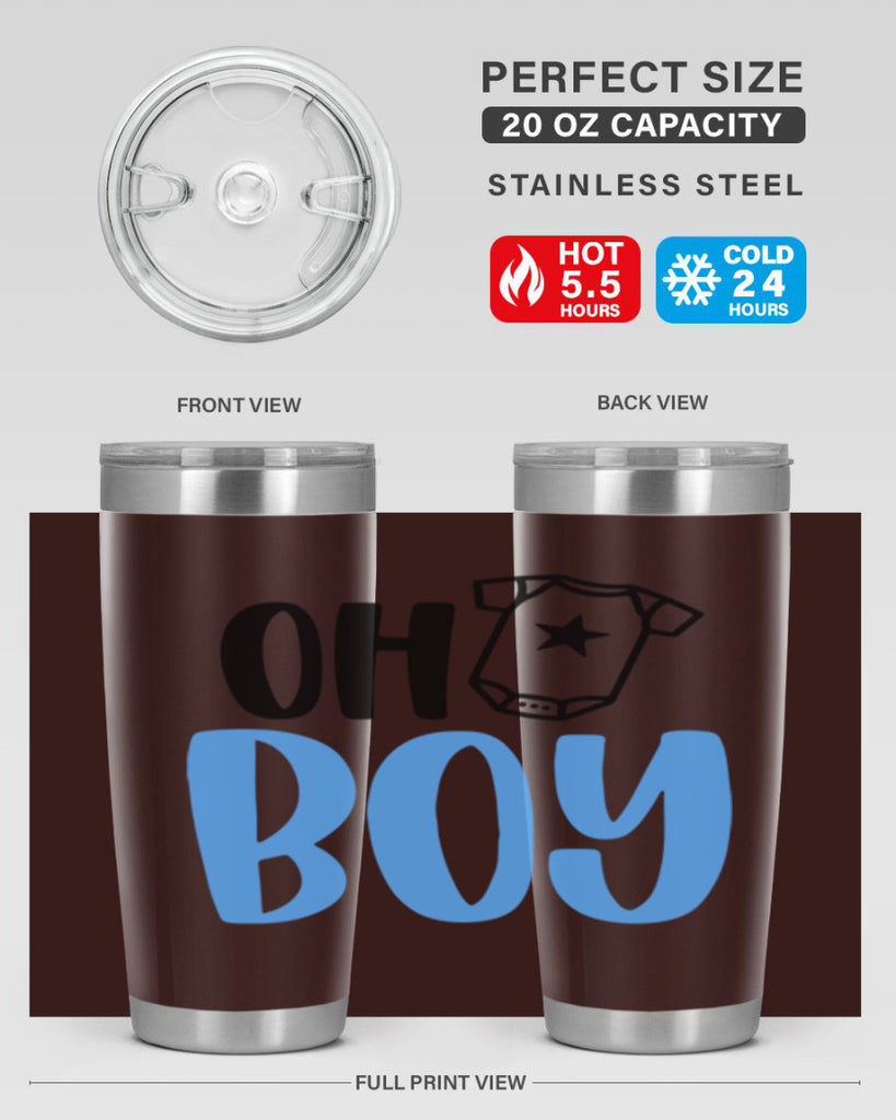 Oh Boy Style 35#- baby- tumbler