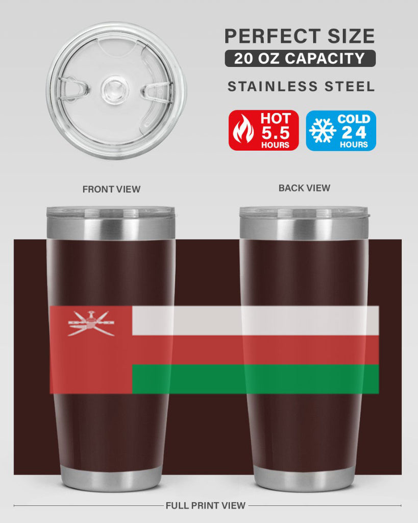 Oman 67#- world flags- Tumbler