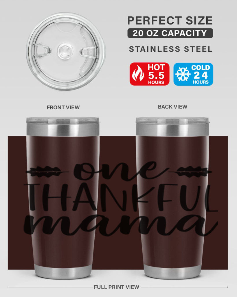 One Thankful Mama 464#- fall- Tumbler